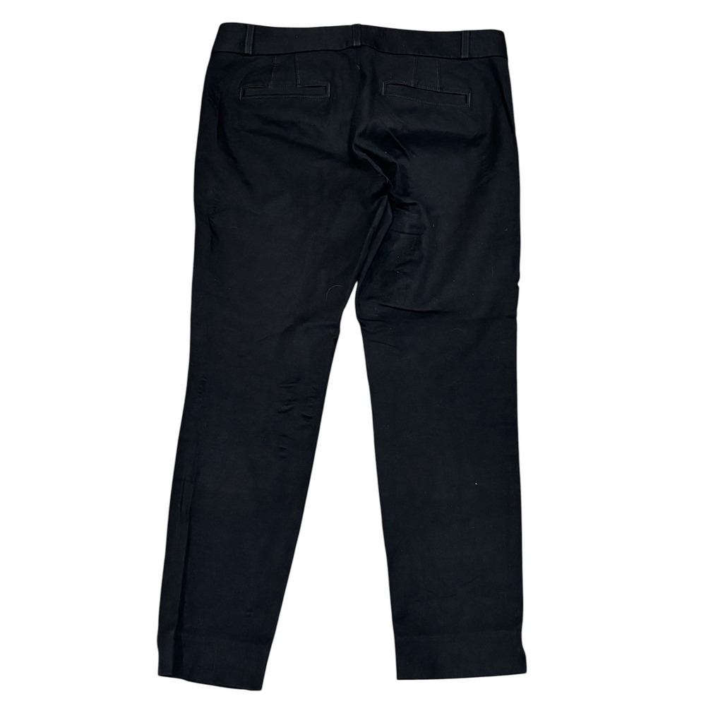 Banana Republic Sloan Black Slim Fit Dress Pants Womens 4P Petite Bi-Stretch - Picture 3 of 10